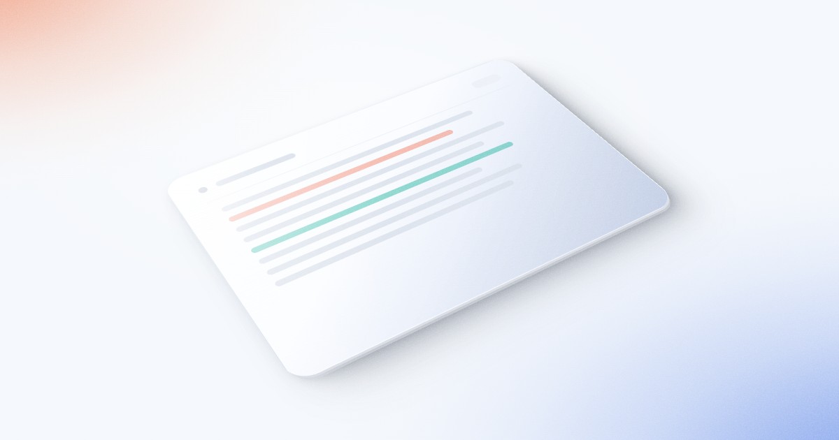 Regels uit een serverlogboek, met één verzoek gemarkeerd
